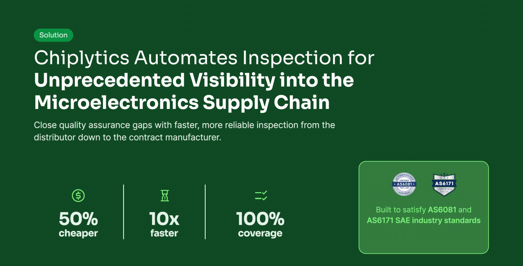Chiplytics - The Micro Electronics Inspection Platform